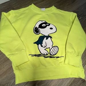 Zara Snoopy Peanuts Sweatshirt